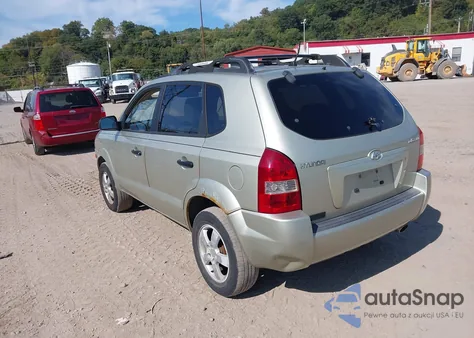 2006 Hyundai Tucson Gl from USA, damaged, VIN KM8JM12B86U411401